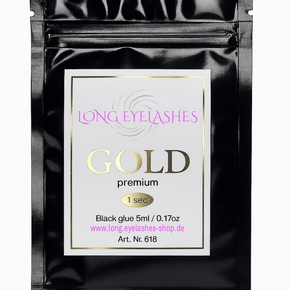 Tüte für Gold Kleber, neues Label